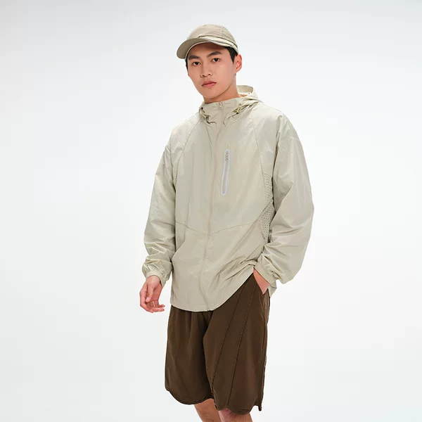 Niaojia Upf100+ Outdoor Sun Protection Clothing for Men and Women, Anti-Uv Sun Protection Clothing, Breathable and Light Skin Windbreaker Jacket