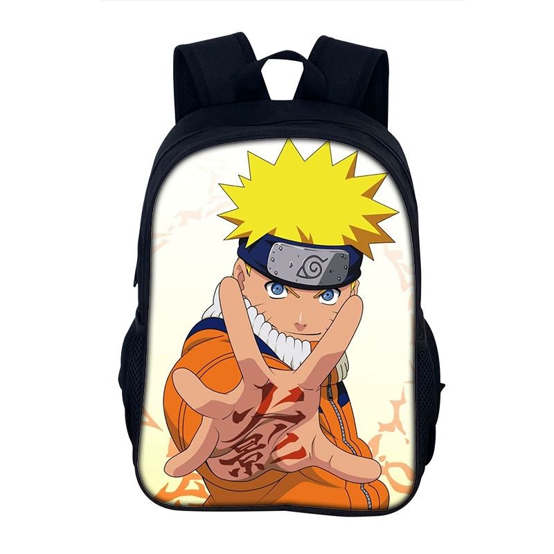 Рюкзак Naruto 40 см, принт аниме, мягкие лямки и основной отдел