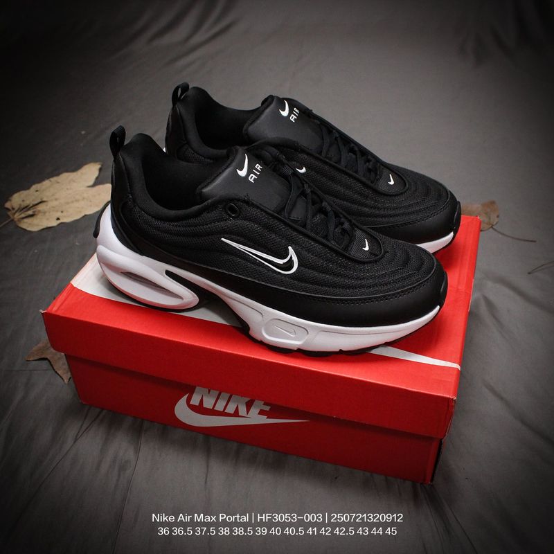 莆田鞋2025新款AIR MAX PORTAL时尚休闲运动情侣款减震气垫跑步鞋|undefined
