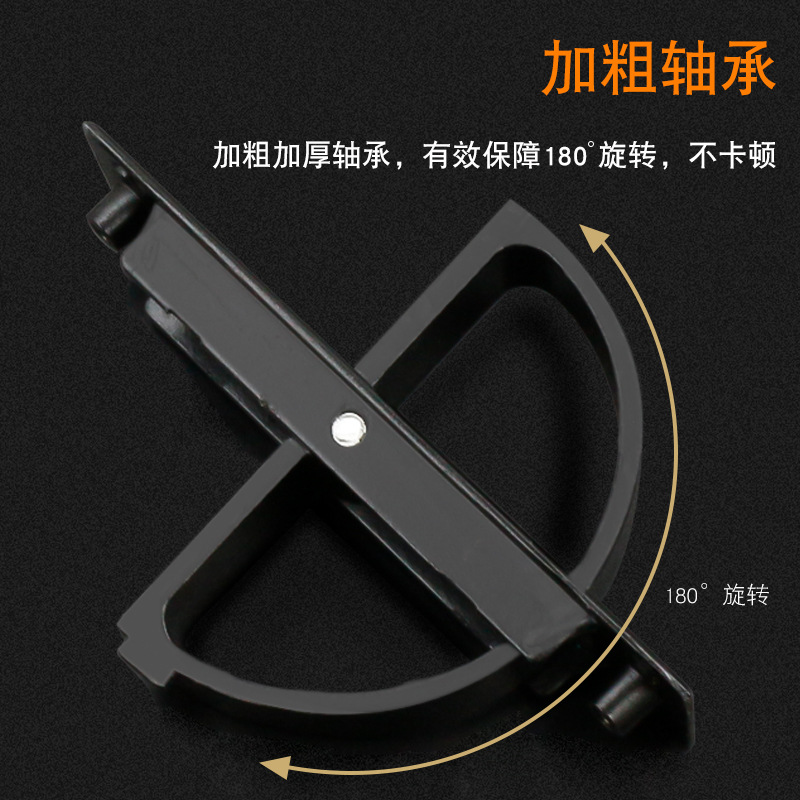 Dinit interior hidden pull handle embedded rotating tatami drawer floor cabinet modern minimalist invisible handle