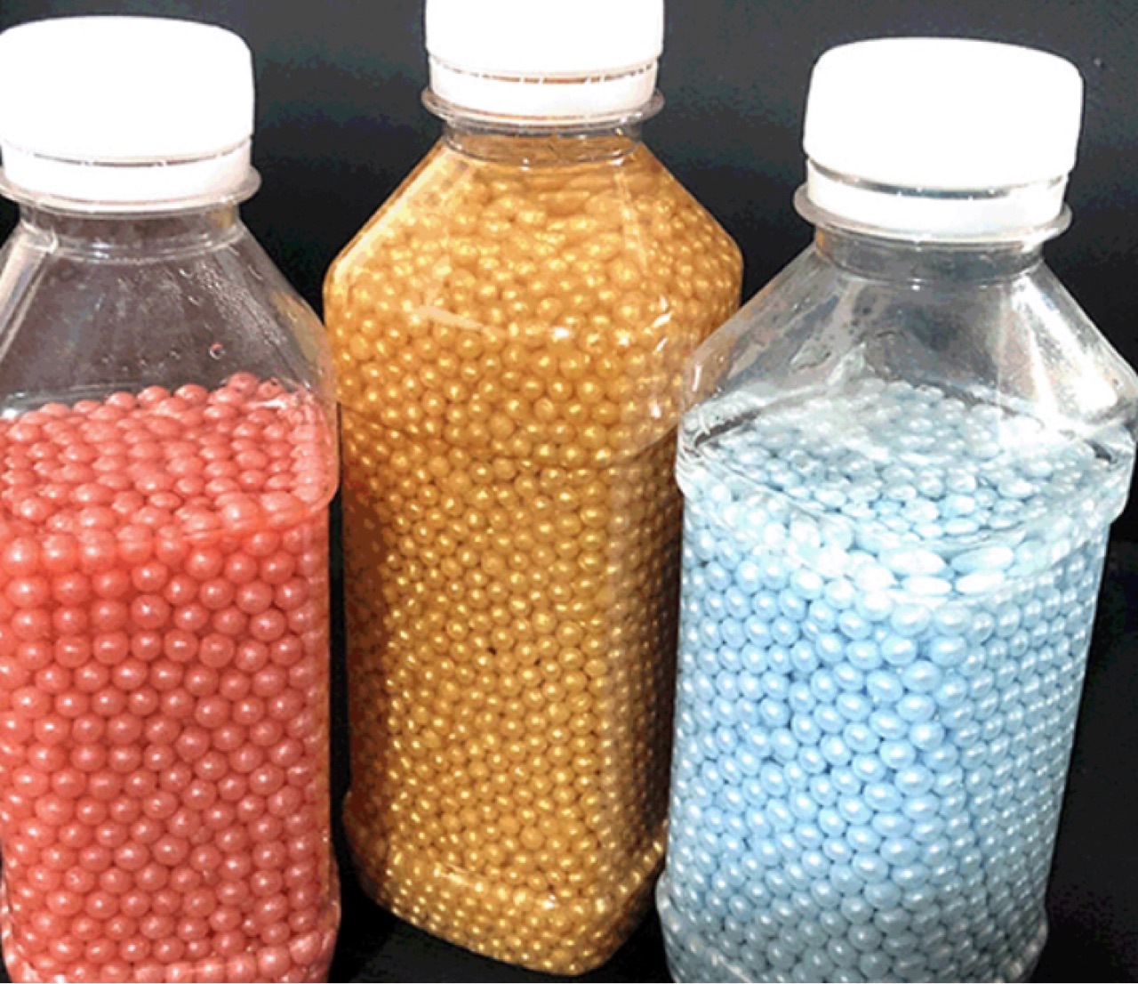 水泡彩色粒子鱼子精华鱼子酱颗粒珍珠精华