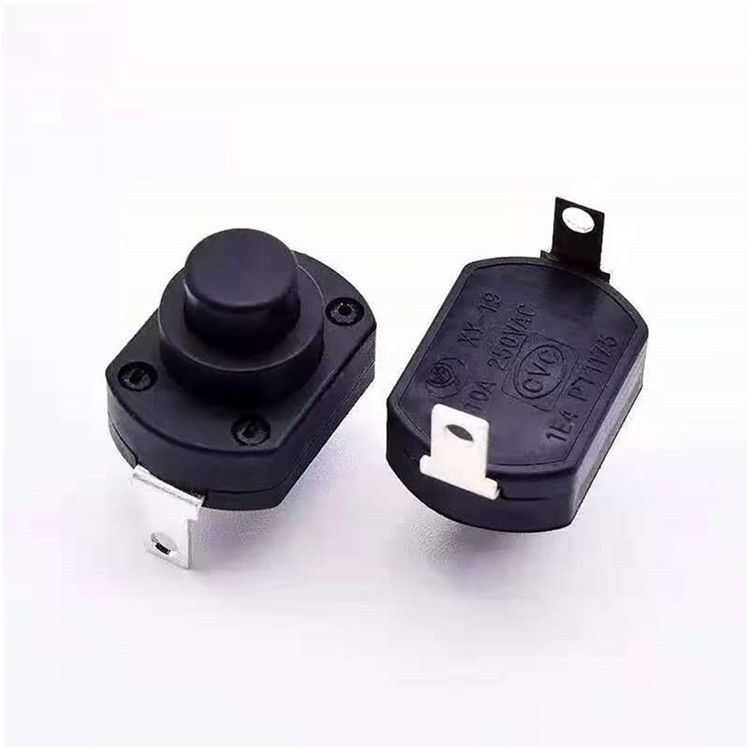 供应按钮开关 电源自锁 3A/6A/10A手电筒按键 船型开关大电流