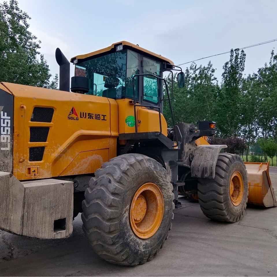 Compra de exportación de segunda mano Lingong 953 956 936 cargador Lingong 20 30 50 motor EFI