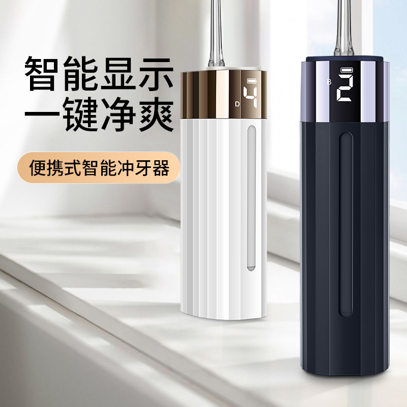 跨境新款洗牙器IPX7级防水电动冲牙器水牙线口腔清洁仪家用便携式|ms