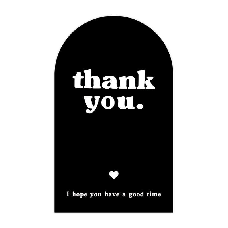 Spot al por mayor rectángulo gracias a la pegatina de sellado de la caja del avión