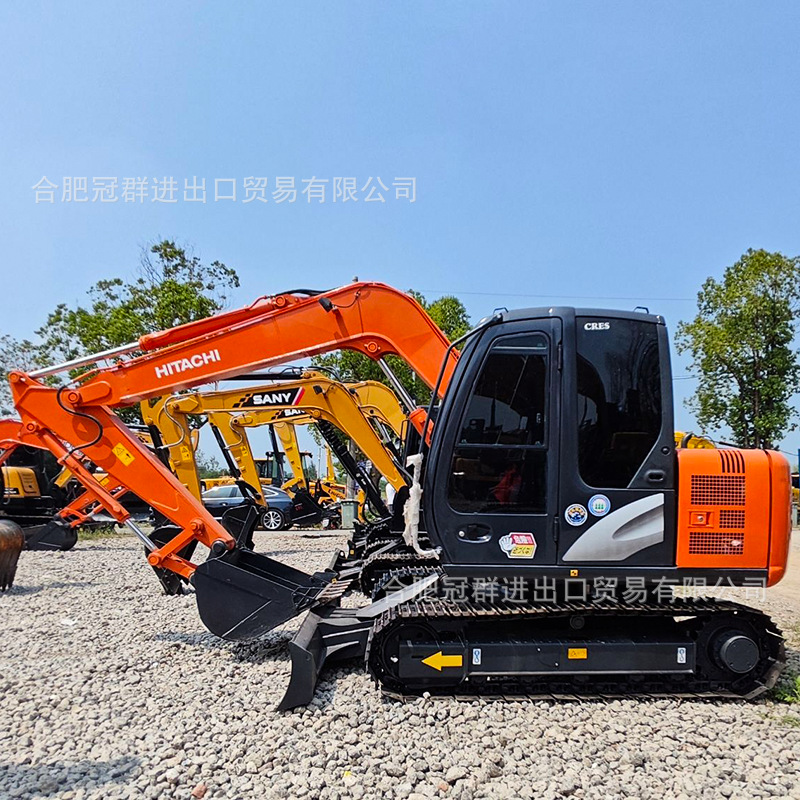 Excavadora de segunda mano Hitachi ZX70 Exportación Komatsu Kater Sanity Doushan Excavadora pequeña y mediana venta directa