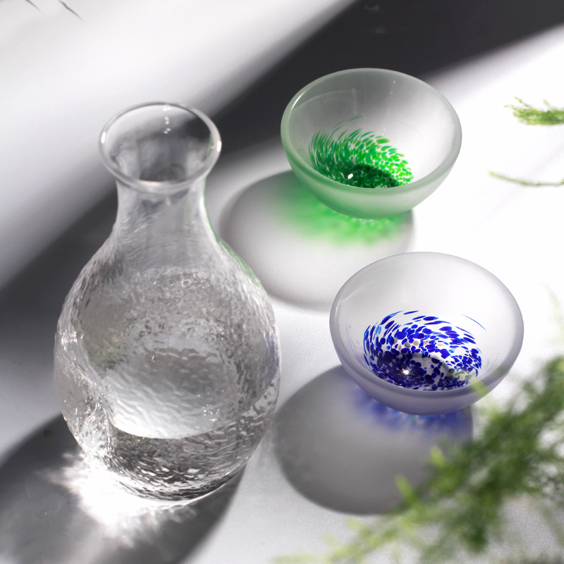 Japanese glass shot glass
