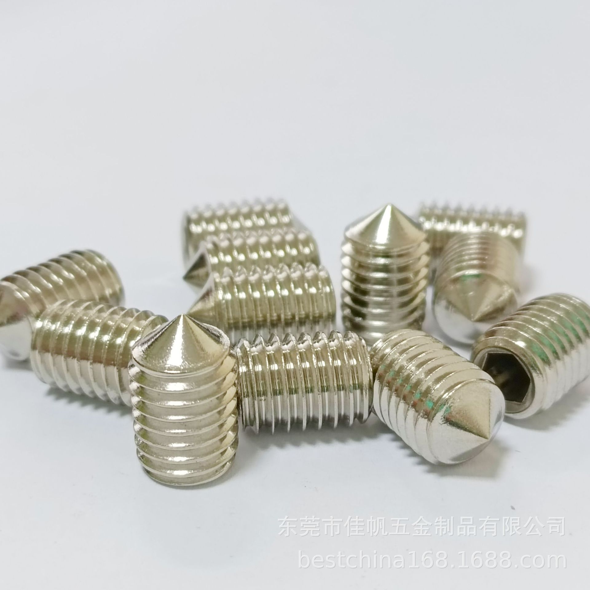 小单做尖尾机米,紧定螺丝10*18不锈钢304材质止付螺丝