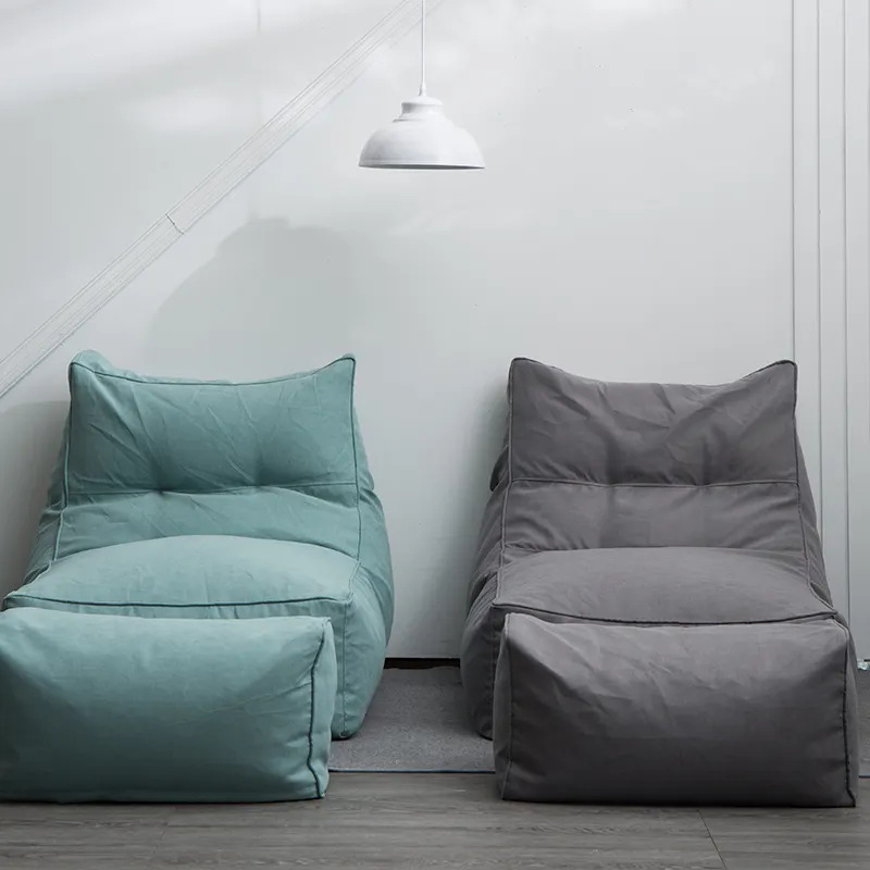 Hot Sale Waterproof Outdoor Sofa Set Furniture Lounge Lazy Sofa Super Large Bean Bag with Filler Can Be Customized