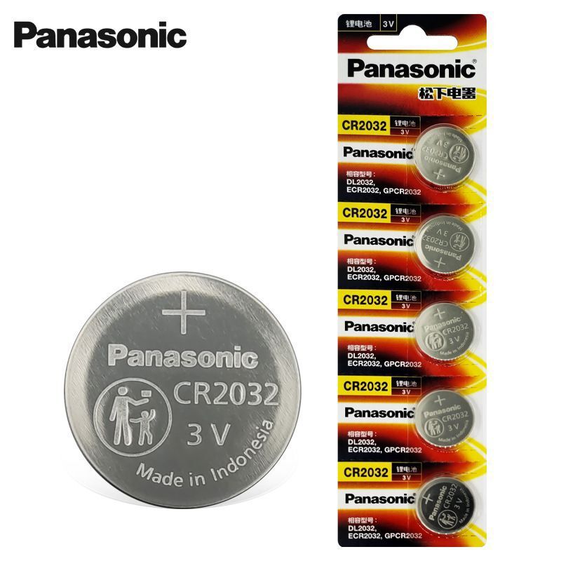 松下纽扣电池 松下cr2032纽扣电池 松下2032卡装便携节能耐用