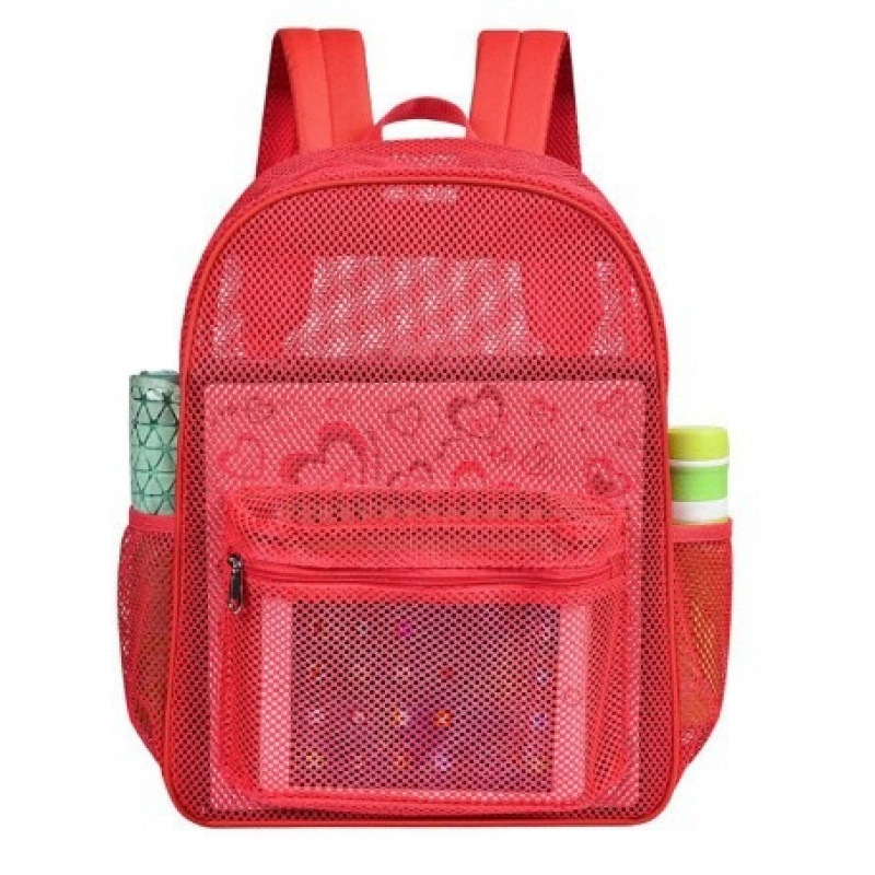 Spot Amazon nueva mochila de malla pesada para viajar deportes airbag mochila de playa logo fijo