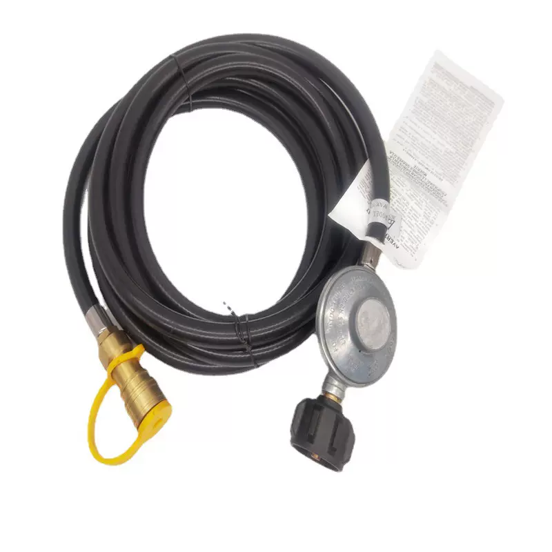 3/8快速接头房车减压阀快速接头套件烤炉进气管道系统