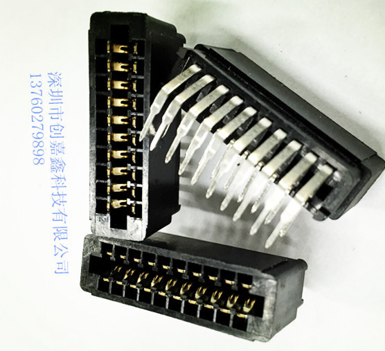 ����ָ SLOT ����PCB�۲��� 20P ���ʽ ���2.54MM �޶�