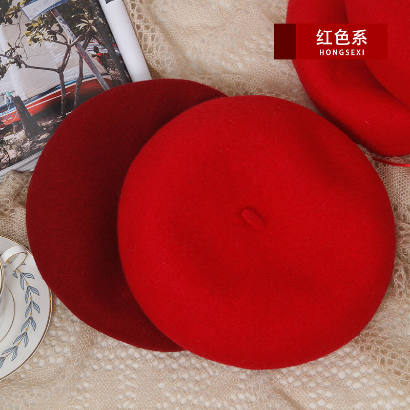 新年红色新拍蘑菇帽头像2