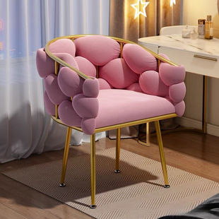 Cross-Border Wholesale Internet Celebrity Manicure Chair, Customer-Specific Makeup Chair, Customer's Sedentary Comfort, Girls' Bedroom Makeup Stool
