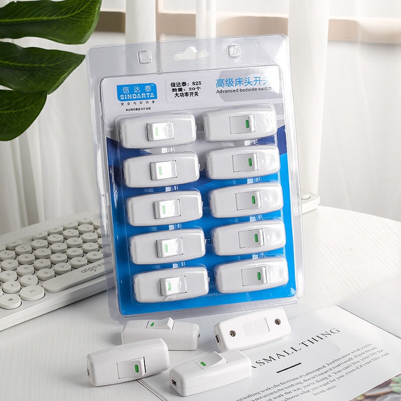 Factory wholesale bedside switch Xindatai boat type button switch power switch online switch