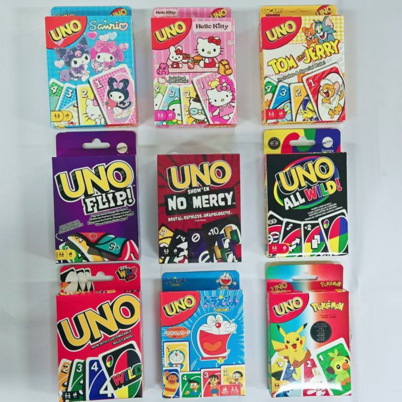 UNO纸牌 ins三丽鸥猫和老鼠KT猫高颜值联动游戏聚会|undefined