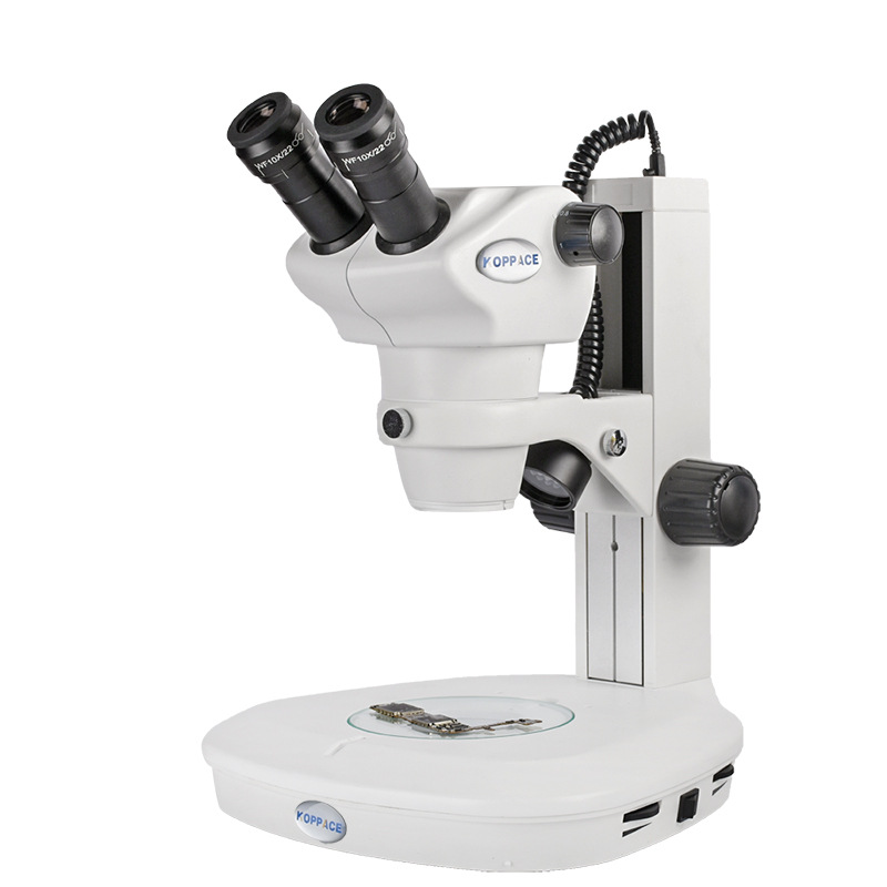 批发 8X-50X双目连续变倍立体显微镜 大视场广角目镜 上下LED照明
