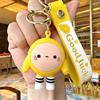Cartoon cute keychain, pendant for beloved, car keys, doll, new collection, Birthday gift