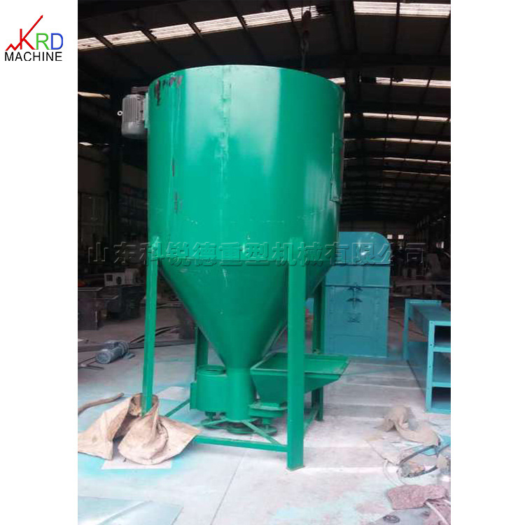 不锈钢饲料搅拌机 自吸式粉碎饲料搅拌一体机 颗粒状物料混合机