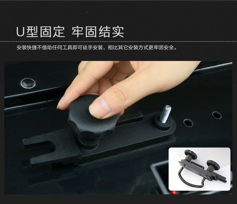 Car roof luggage box, large capacity SUV roof box, universal travel luggage rack