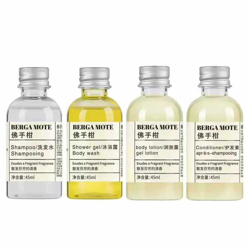 White tea, shampoo, shower gel, conditioner, 30 ml