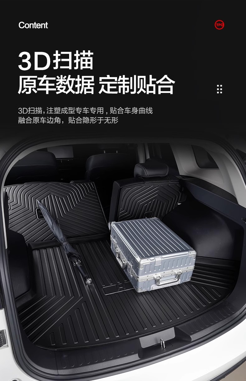 Haval Third Generation H6 National Trend Version Trunk Mat Car Decoration Supplies Accessories Collection Great Wall Harvard Trunk Mat