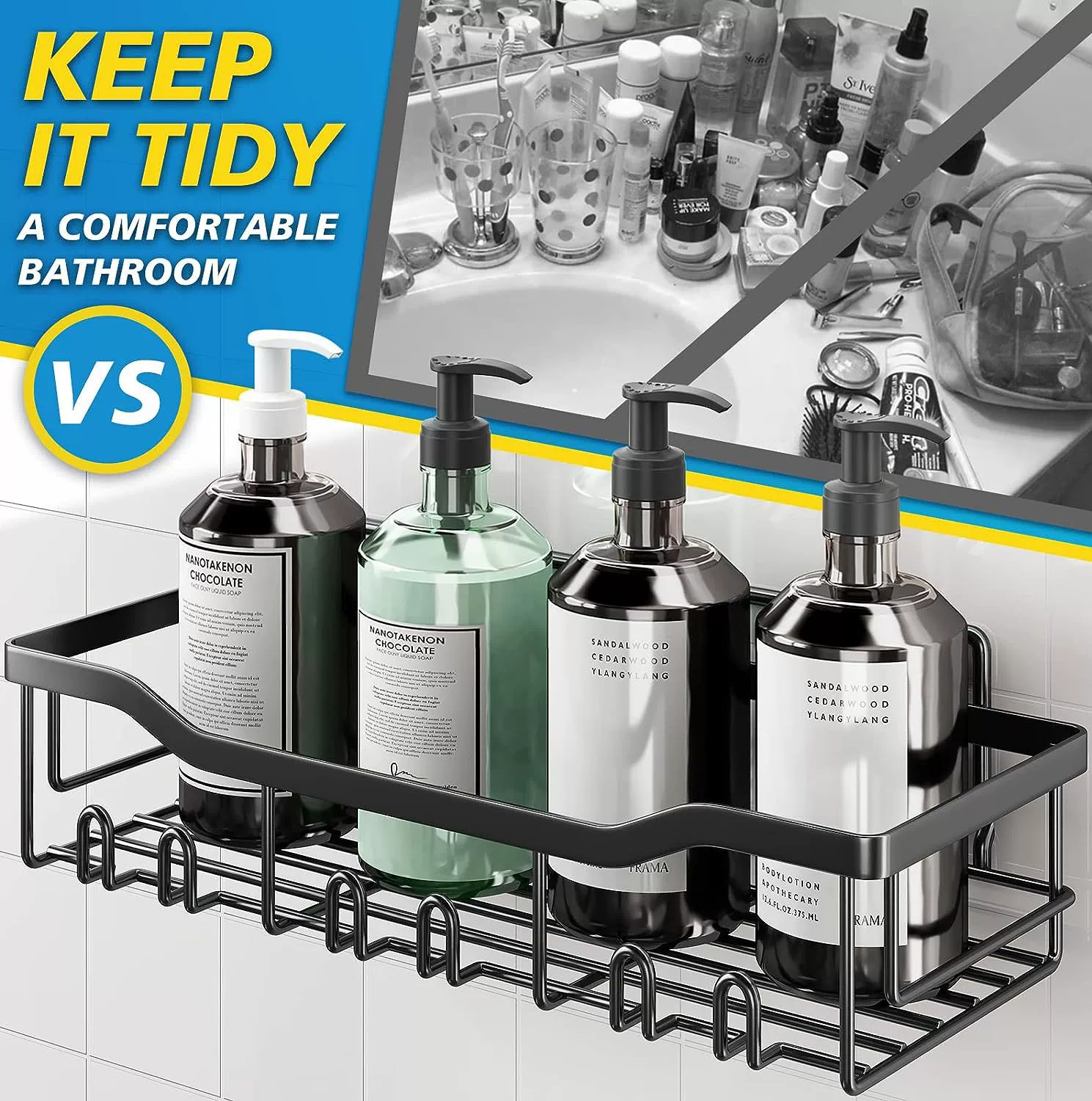 Граница пересечение? нет: Перекрестный?"Cross -border bathroom shelf free punching toilet, soap frame wall -mounted hanging rack iron art 6 -piece bathroom rack"