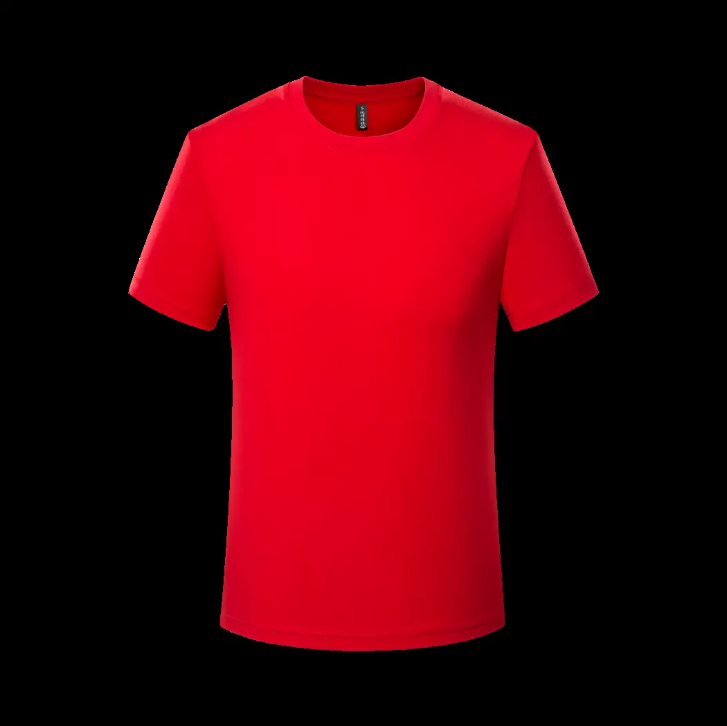 圆领短袖t恤广告衫定 制纯棉文化衫工作服印logo字班服团体服刺绣