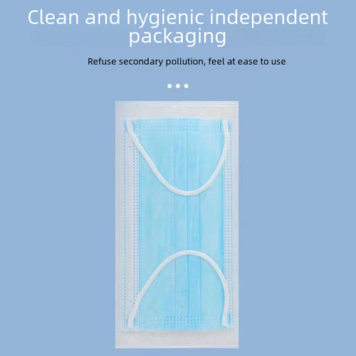 Individually packaged, disposable three-layer anti-dust, four-layer thickened, adult white, black, blue