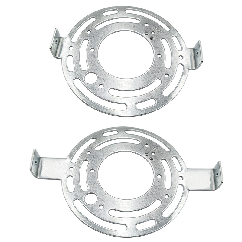 Cross-border lighting fixtures, US standard ceiling-mounted round 8-panel brackets with folded edges, Amazon lighting fixtures, 8-panel brackets with mounting back strips.