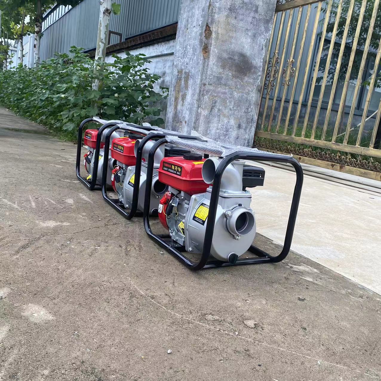 现货汽油机抽水泵2寸3寸口径 防汛消防自吸泵 高压内涝水泵