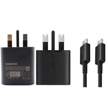 美欧英规适用PD三星note10充电器25W超级快充45W充电头note20/S21