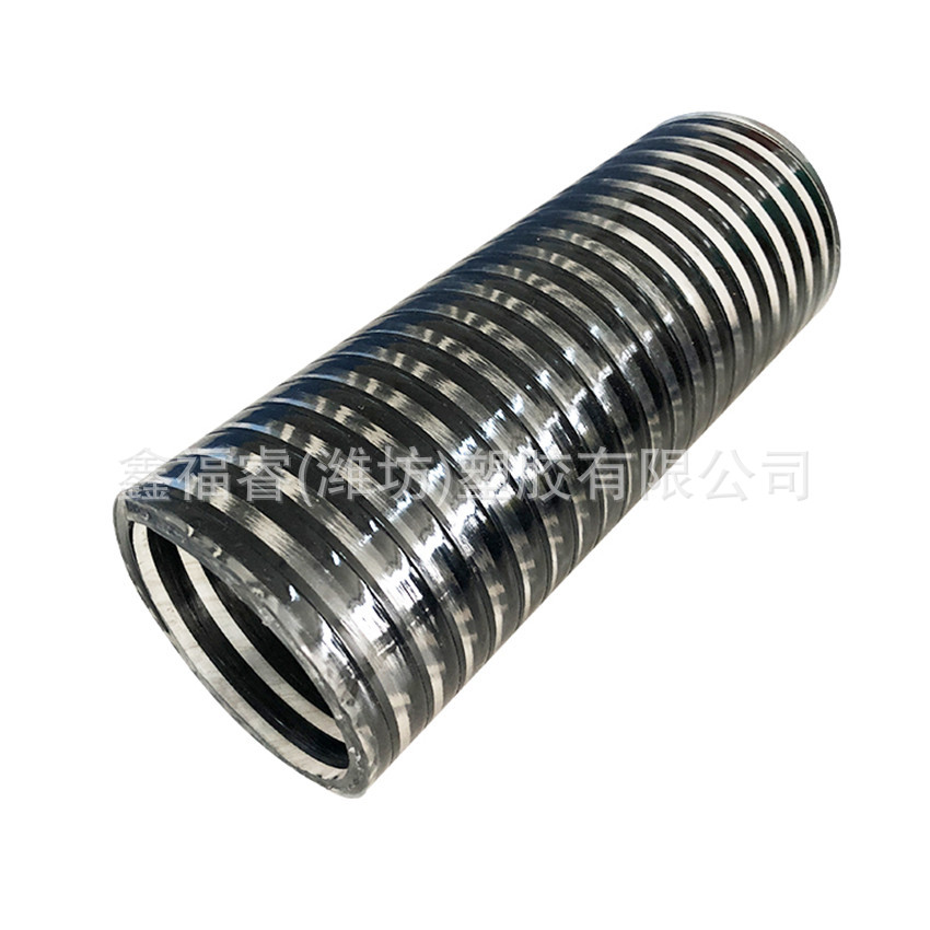 潍坊厂家热销耐磨螺旋加强塑筋管抽纱通风排水管