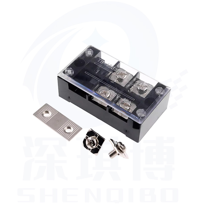 TB Terminal TB1503 / 2503 / 4510 Caja de terminales fijas tipo toque 15 / 25 / 45A