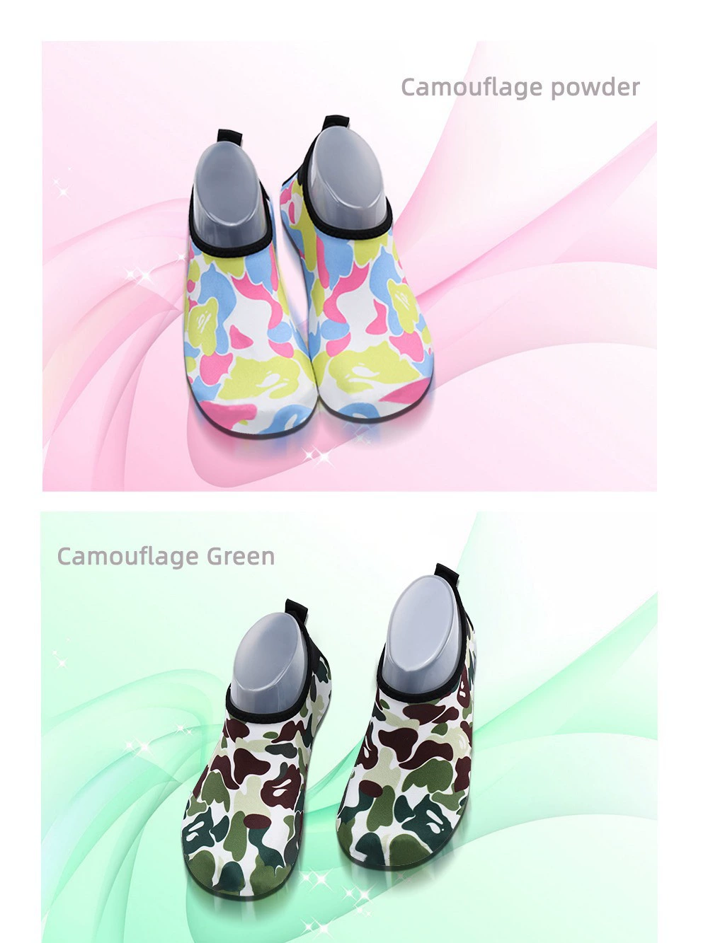 ЗЕЛЕ_ZALE Beach footwear, нескользящая быстрая сушка обувь