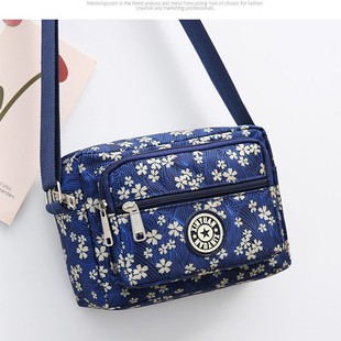 New women's bag stall night market middle-aged and elderly flower cloth bag shoulder slung bag manufacturers supply mobile phone coin purse