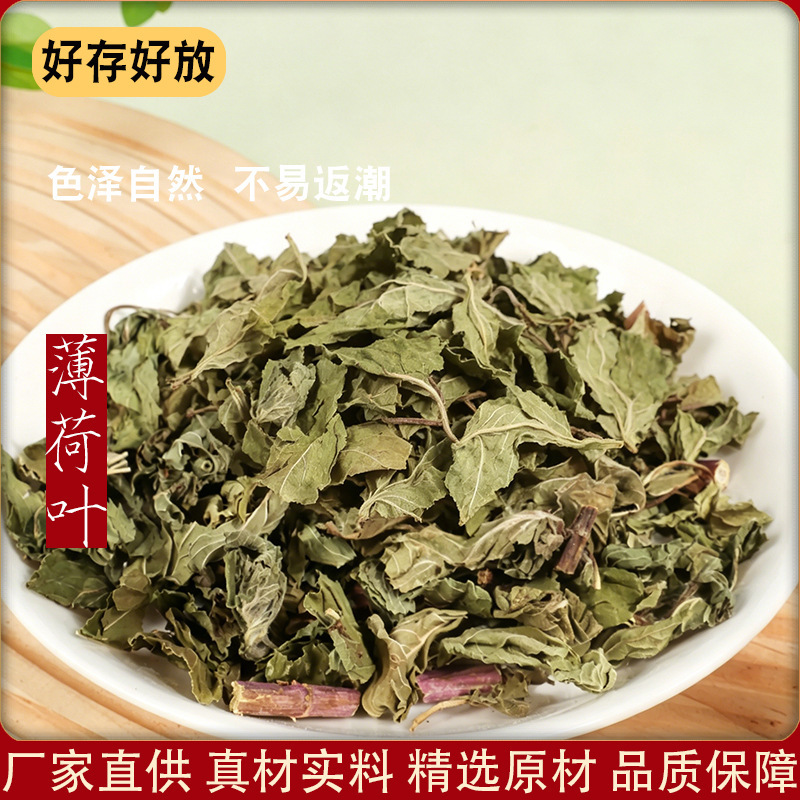 500g of Mint Leaves, Fresh Dried Mint Stems, Mint Tea, Chinese Medicinal Herbs for Consumption and Brewing 500g of Mint Leaves, Fresh Dried Mint Stems, Mint Tea, Chinese Medicinal Herbs for Consumption and Brewing