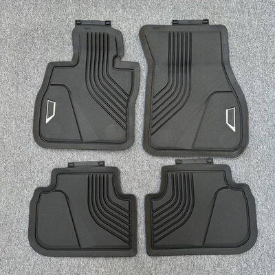 BMW original factory floor mats for 2 Series, 3 Series, 4 Series, 5 Series, 7 Series, X1, X3, X4, X5, X6, X7, German-made (Universal Foot Pad) - 1-series2-series-four-door-f40-f44-f52
