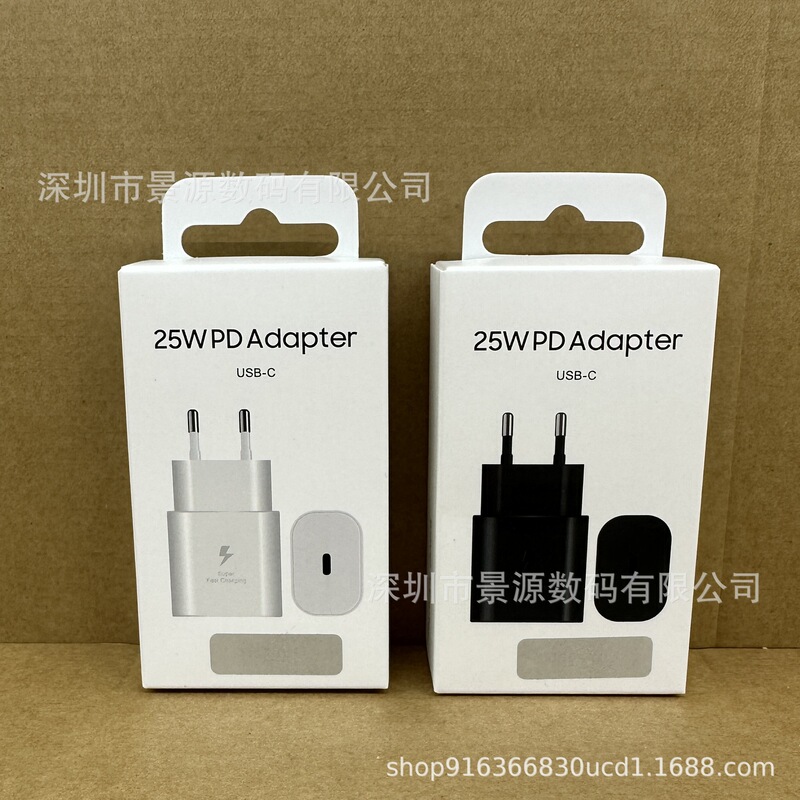 Applicable to Samsung note10 original charger fast European standard n10 25W fast charge charging head EP-TA800