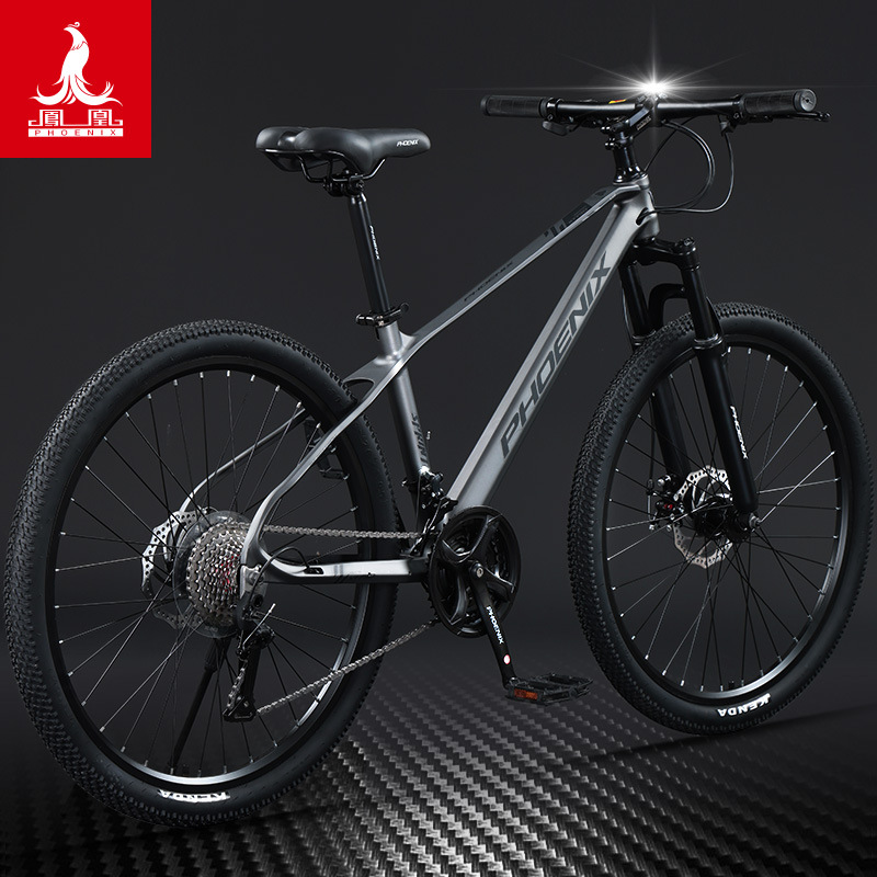 Phoenix Magnesium Alloy Mountain Bike Men's and Women's Cross-country Bike Teenage Adult Student Variable Speed Road Racing