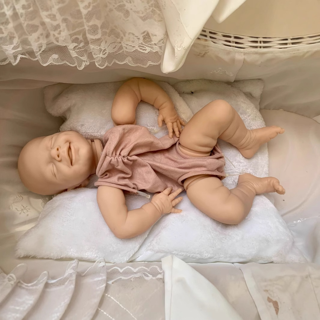 Reborn Doll Kit de Abril real softh Touch piezas de la muñeca sin pintar