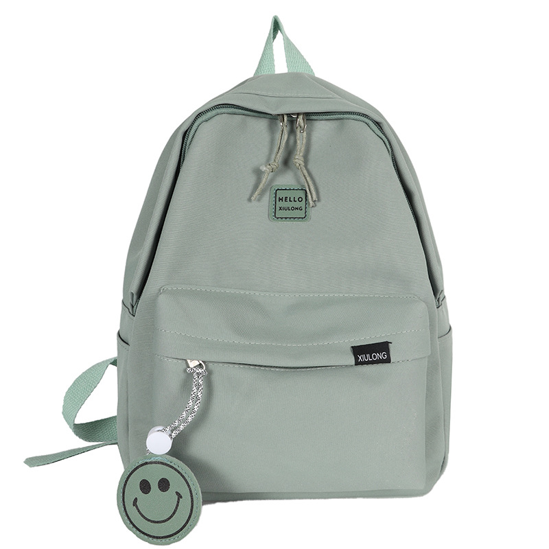 bf variado estilo coreano dulce estilo universitario mochila pequeña mochila de estudiantes fresca y encantadora Mochila de color sólido de la escuela de la niña Mori