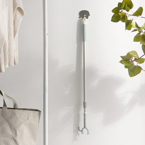 Yimijia clothes rod telescopic clothes drying rod household clothes taking fork rod clothes rod rack clothes drying rod extended clothes drying rack