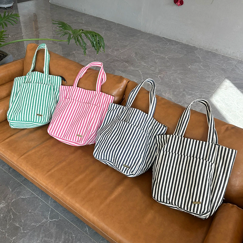 Полосатая новая весенняя двойная сумка с леопардовым принтом сумка повседневная мода универсальная сумка стиля