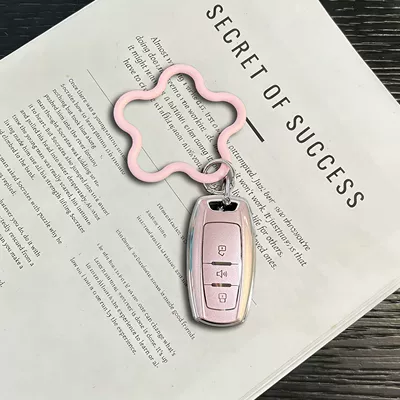 F7X Car H9 Shell H2S Cover – Car key bag - haval-a-model-3-button-quicksand-powder-starfish-bracelet-pink