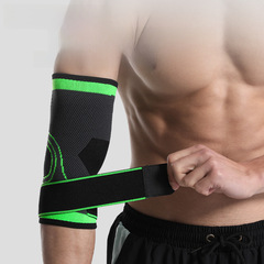 Sports elbow support, unisex joint compression band knit elbow joint protection sleeve, women's warming arm protector, basketball net