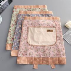 ハーフエプロン キャンバス バンブーコットン 耐摩耗性 ハーフカット 耐油性 家庭用 汚れにくい 洋風 拭ける 手作り 作業服 家庭用