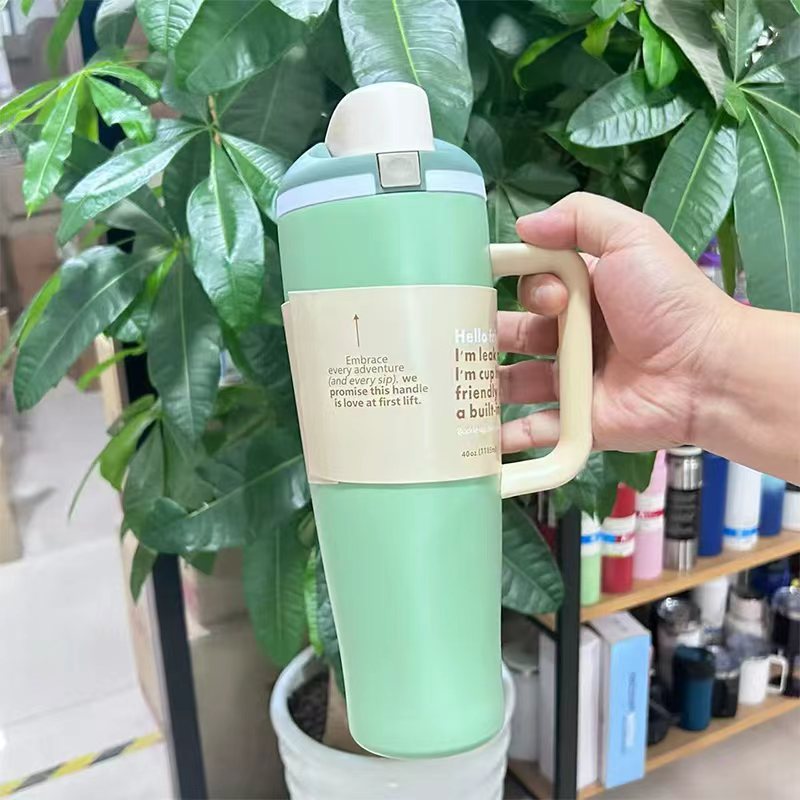 トランシショナル漫画フルーツカップ304ステンレス鋼保温カップ大容量ポータブルダブルドリンクカップアウトドアスポーツウォーターボトル|undefined