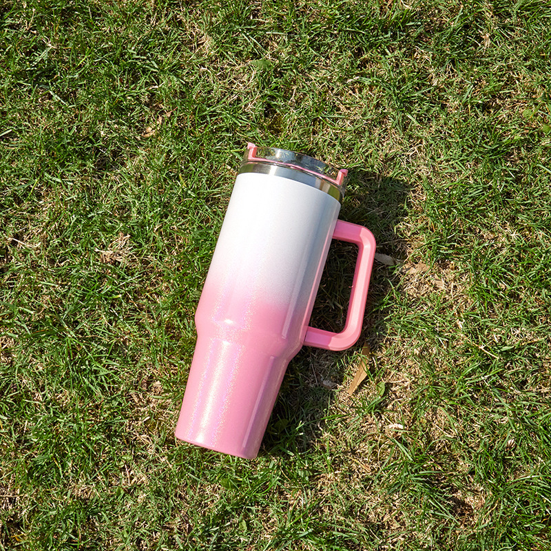 백색 분말 그라데이션